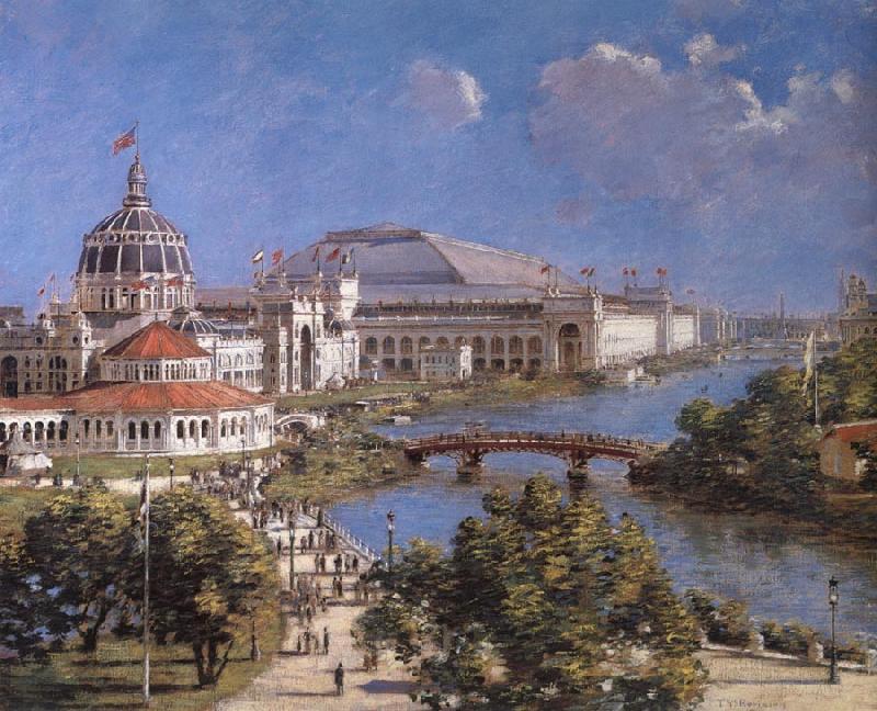 Theodore Robinson World's Columbian Exposition Sweden oil painting art